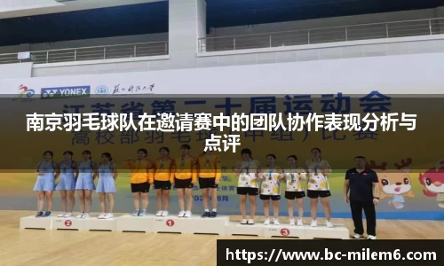 南京羽毛球队在邀请赛中的团队协作表现分析与点评